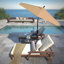 Parasol de marché 7 pi 6 po Prestwick-696131023