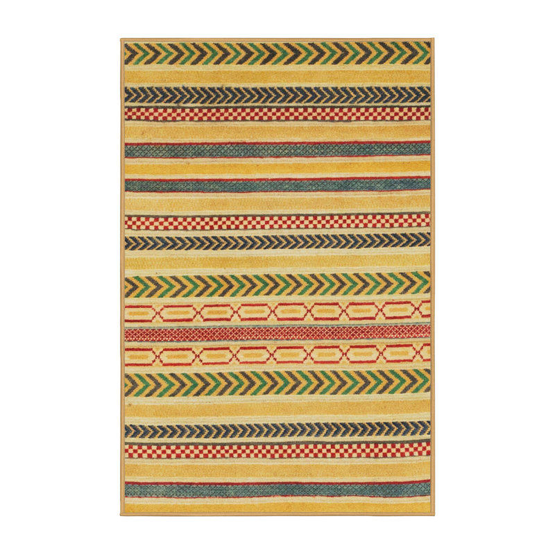 Abstract Indoor Rug, Runner 2' x 5'