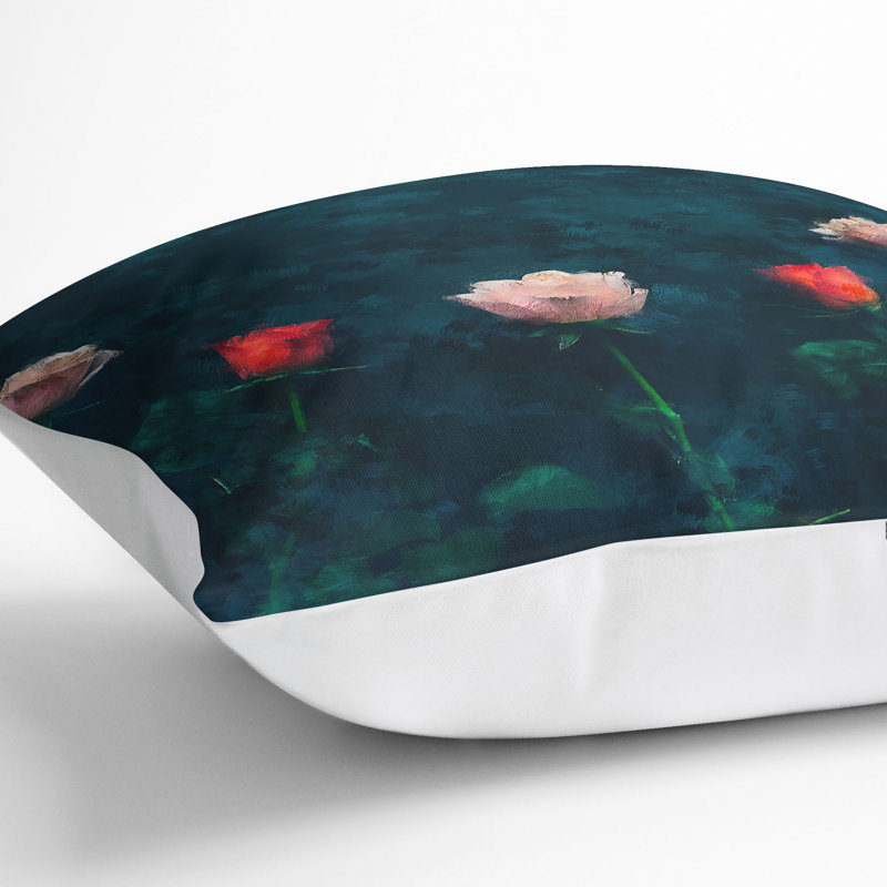 Square Throw Cushion, White, 55cm H x 55cm W x 20cm D