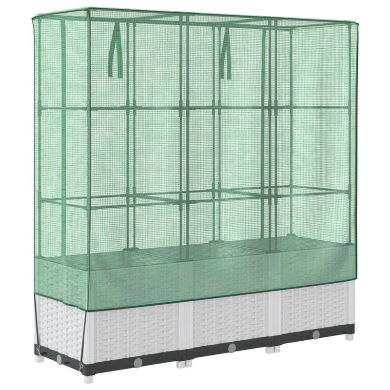 Nicki Raised Garden Bed, White