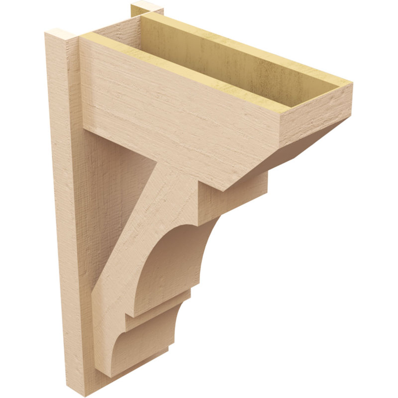 Bois de cèdre brut Balboa Slat, H 26 po x l 8 po x P 18 po