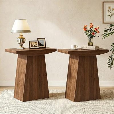 23.62'' Pedestal Side End Table