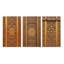«Old Carved Wooden Door V», 3 pièces sur toile-2043184313-2043184316