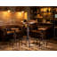 Ensemble de table de bar 3 pièces (32,3 po à 36,2 po) et 2 tabourets de bar (23,6 po à 29,5 po) pour la cuisine au pub-537804152
