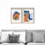 Together Set Shadowbox Abstract Print by Oliver Gal, Black Frame, 10 x 15-326882321-326882407