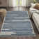 Baumgardner Modern Berber Stripe Cream/Navy Rug