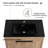 Beid 30" Freestanding Bathroom Vanity with Sink, Floor Standing Vanity with 2 Doors, Ceramic Basin Sink Top-1938765891