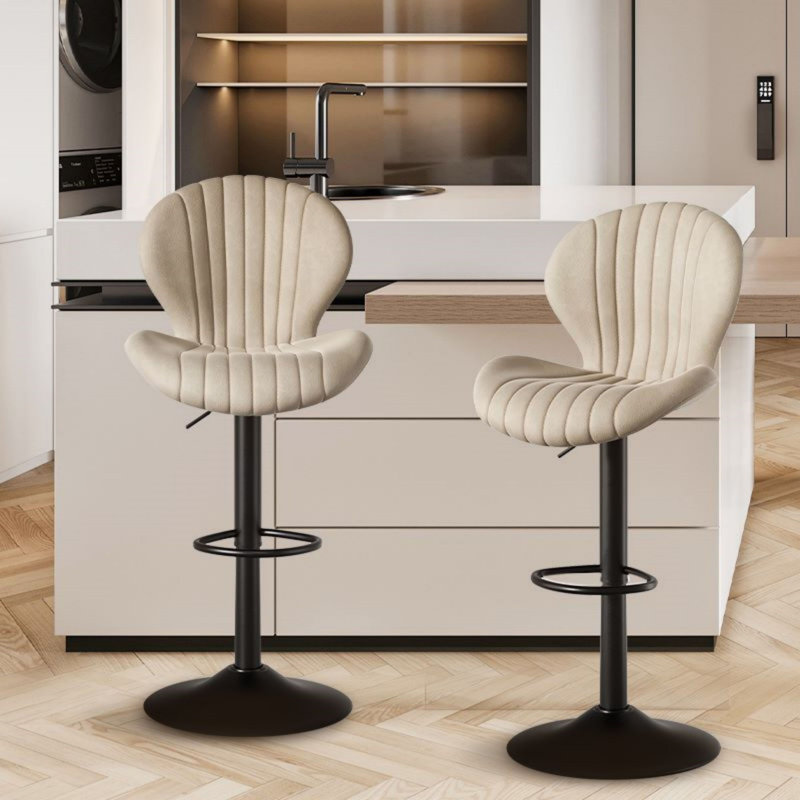 Salem Counter Stool, Beige, 2