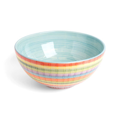 Beachcrest Home Chidsey Ceramic Deep Serving Bowl