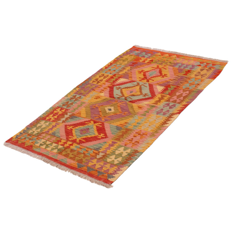 Tapis unique en laine nouvel âge 3 pi 5 po x 5 pi 4 po