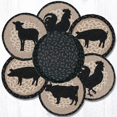  Accessoires de cuisine décoratifs de ferme 10 po