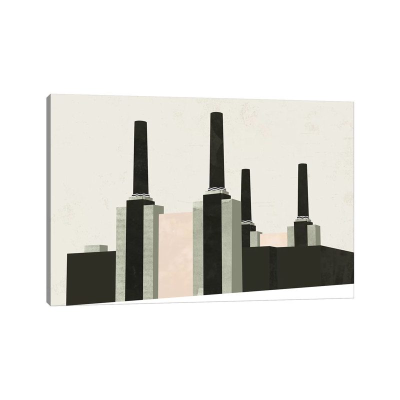 Graphic New York V by Green Lili - Wrapped Canvas Print, 20.32 cm H x 30.48 cm W