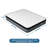 Larksville 8'' Medium Memory Foam Pocket Spring Hybrid Mattress-474237431
