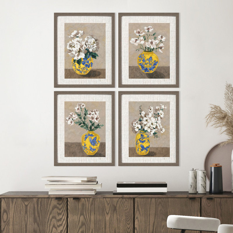Decorative Bouquet S/4
