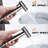 Handheld Toilet Bidet - Hygienic Butt Sanitizing Quality Control Spray Power Rust And Corrosion Feature Silver Metal Watch For Toilet, Care Vary Prompt Character Hook-121599374