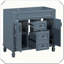 Meuble-lavabo moderne sans lavabo supérieur-1234821840