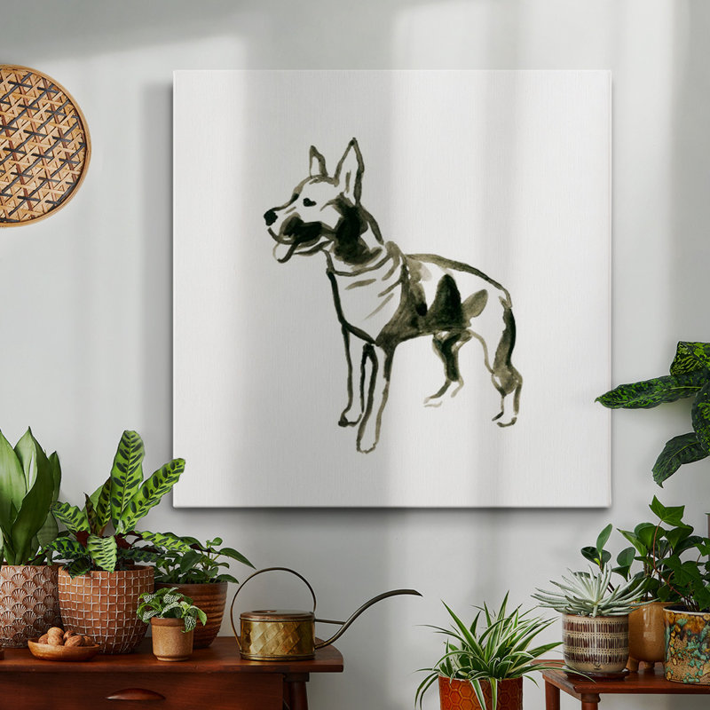Toile tendue Canine Cameo VII-Premium Gallery - prête à être accrochée
