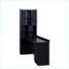 Desks, Modern L-Shaped Corner Computer Desk with Storage &amp; Large Workspace | Black | Particle Board+MDF