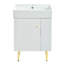 Meuble-lavabo de salle de bain 21,6 po
