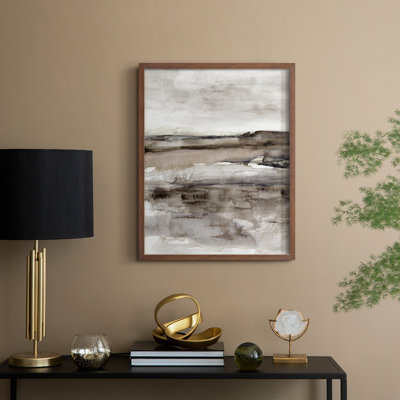 Evening Sunset Bay Framed Print - Solid Wood