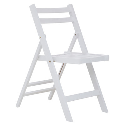 Christianson Solid Wood Patio Folding Chair Folding Chair