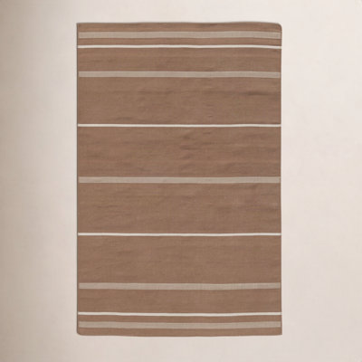 Flatweave Striped Outdoor Rug