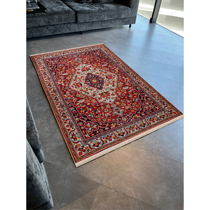 Tapis rectangulaire Xaven, Rectangle 3 pi 4 po x 6 pi 7 po