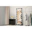 Miroir de sol éclairé sur pied, 63 x 24 pouces, 3 modes de couleur, Smart Touch, amovible, adapté à la chambre à coucher et au salon, cadre à commande tactile pour meuble-lavabo, aluminium pour les toilettes