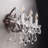 Rodrigues Glass Candle Wall Light