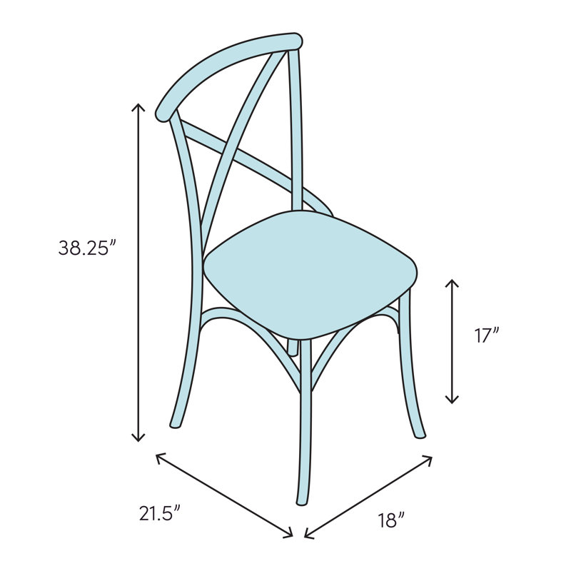 Chaise rembourrée Mendoza