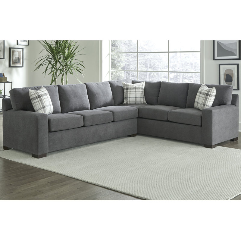 Anniebell Upholstered L-Shaped Sectional Right Hand Facing