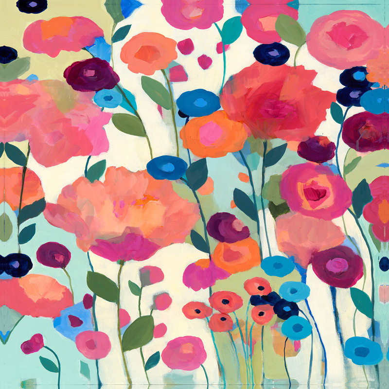 Ensembles de housses de couette DiaNoche en microfibre par Carrie Schmitt - Howd You Get So Pretty Flowers