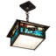 Luminaire suspendu rectangulaire à 1 lumière Chaydon