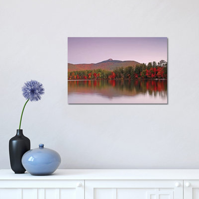 Chocorua Lake Sunrise by Brian Wolf - Wrapped Canvas Print