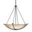 Compass 3 - Light Unique / Statement Bowl Pendant-93334310-93334315