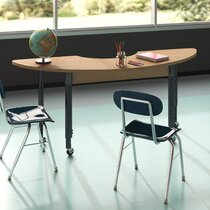 Heavy Duty Standing Classroom Table Horseshoe, 60x66x42H, Classroom Tables