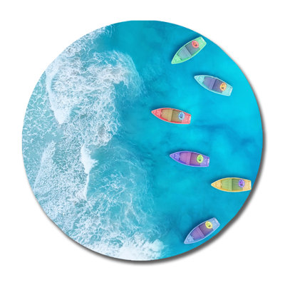 Pacific Pastels Print by DecorumBY