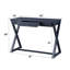 Console au fini gris anthracite Nalo (sans la chaise de bureau)-1553993387