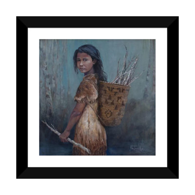 Reproduction d’art « the Kindling collector » par Jan Perley