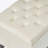 Button - Tufted And Diamond - Stitched Storage Ottoman, Beige-357518304