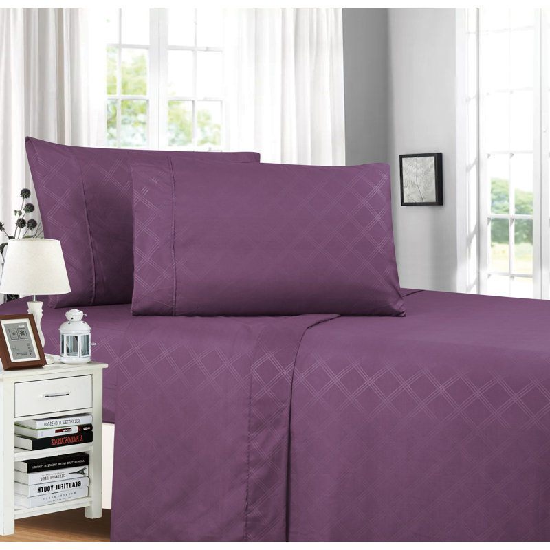 Microfiber Sheet Set, Chocolate, Full