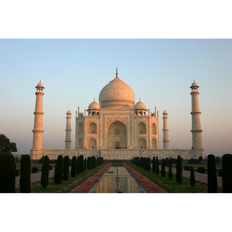 Clabo Taj Mahal - photographie sur toile tendue, H 12 po x l 18 po