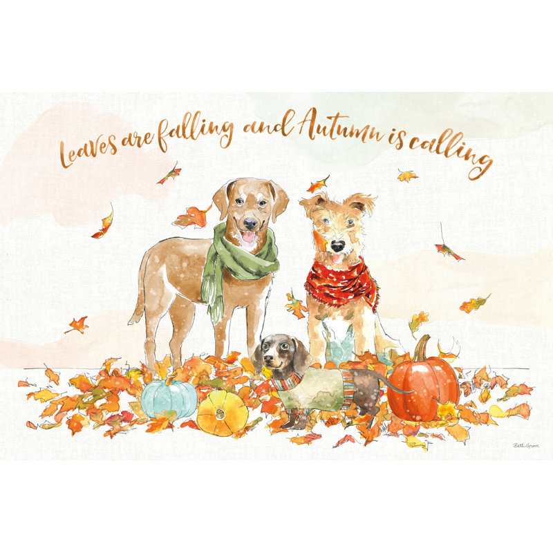 Harvest Dogs I, H 32 po x l 48 po