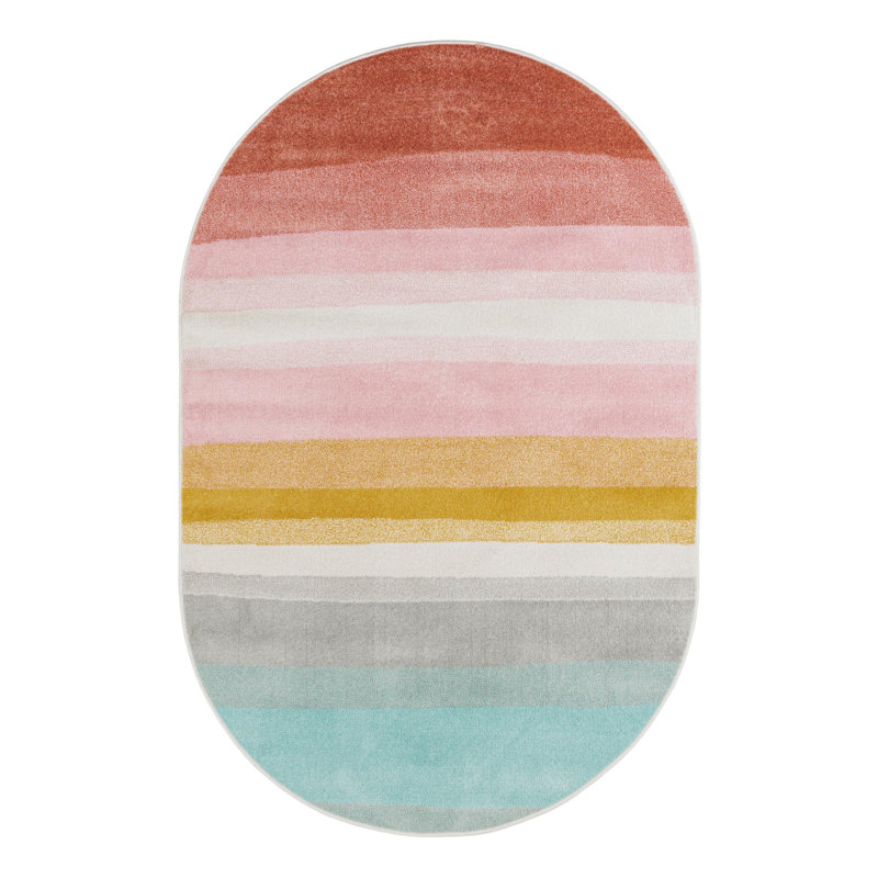 Whimsy Rug, Oval 5'3" x 8' 