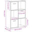 90cm H x 60.5cm W Standard Bookcase