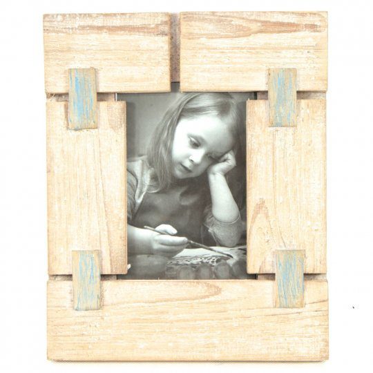 Garwood Beige Wood Matte Picture Frame