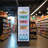 Hamilton Beach 8.5 Cu. Ft. Commercial Display Refrigerator with Anti-Condensation Glass Door, Black