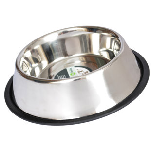 Bol / plat pour animaux de compagnie antidérapant (Ensemble de 2)