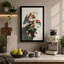 Flowers And Shadows Botanical - Print-136754591-136754590