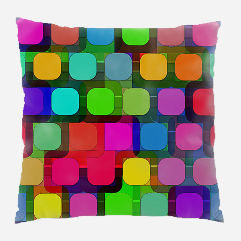 Reversible Throw Pillow, Indoor